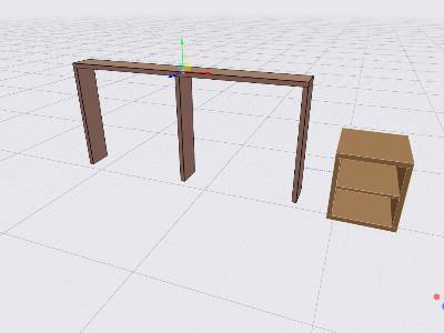 Separador sofa + armario