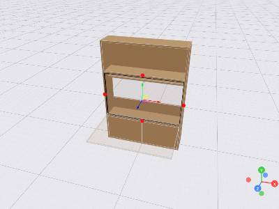 Bureau Meuble mur pliable