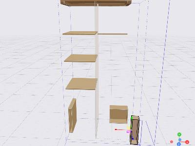 Armoire escalier