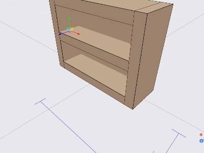 Meuble sous mur d'outils